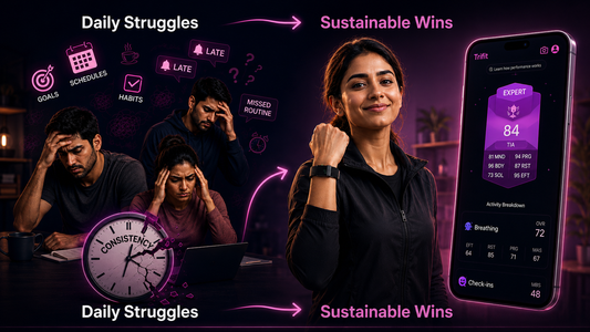 Struggling for Consistency? 10 Ways AI Coaching Turns Daily Struggles Into Sustainable Wins